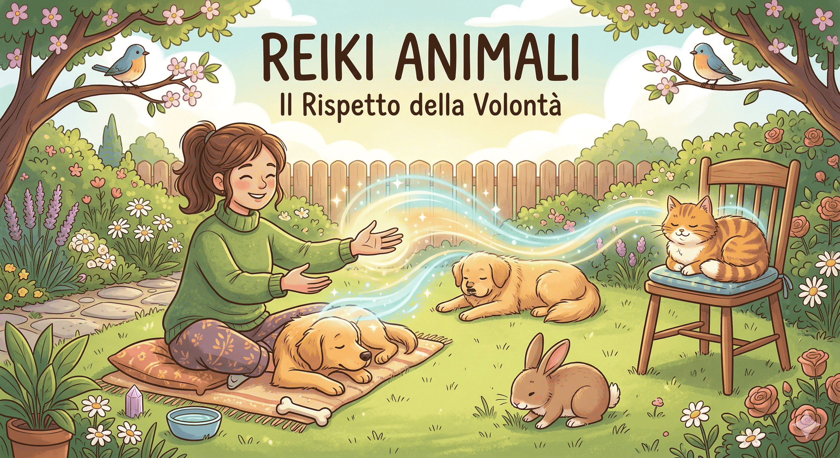 Benefici del Reiki per gli Animali